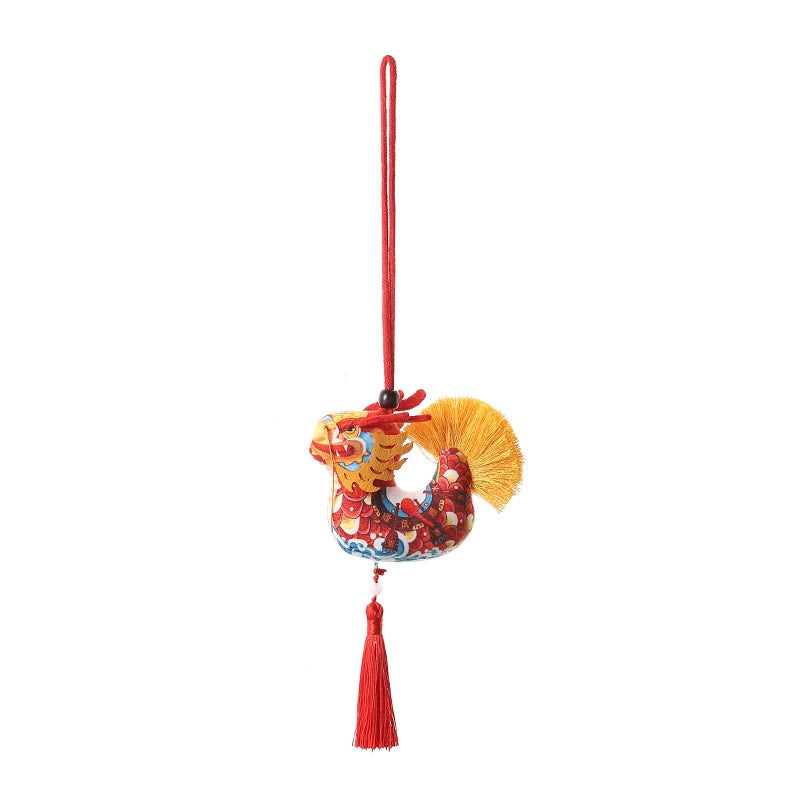 Intangible cultural heritage handmade dragon sachet