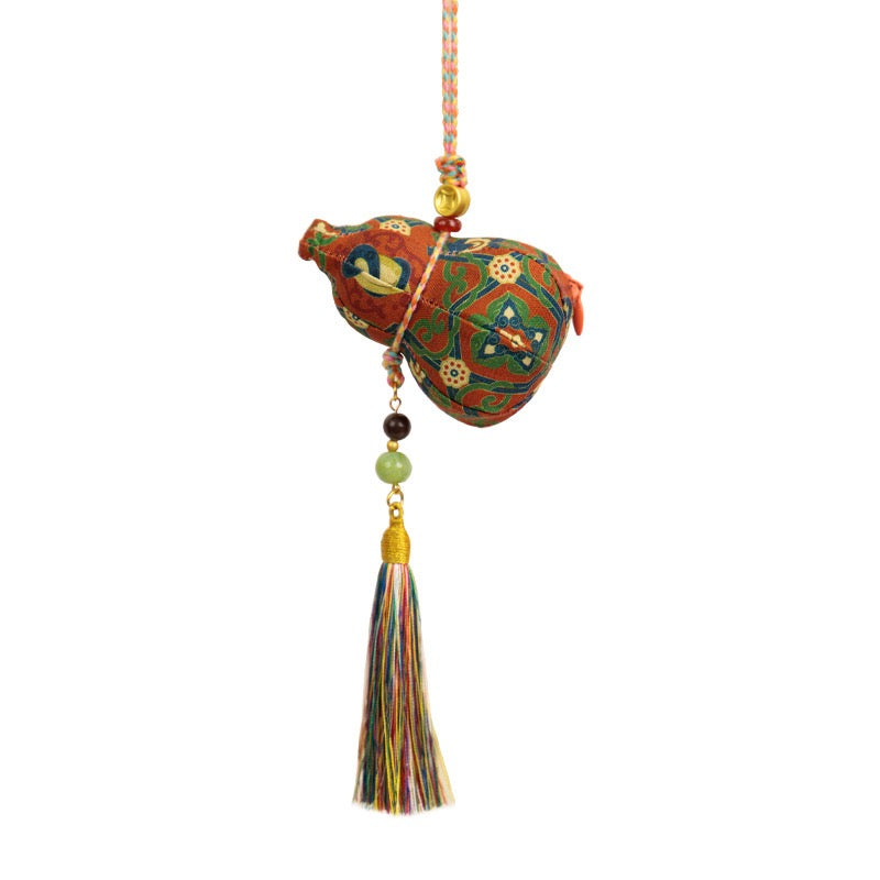 Intangible cultural heritage hand gourd sachet