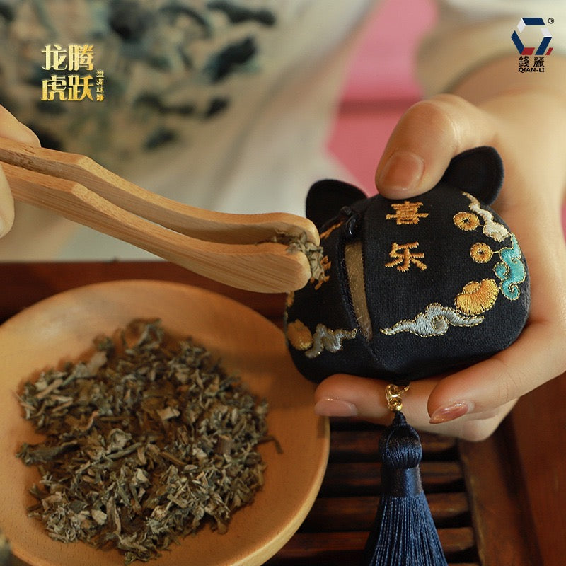 Intangible cultural heritage handmade 12 zodiac sachets