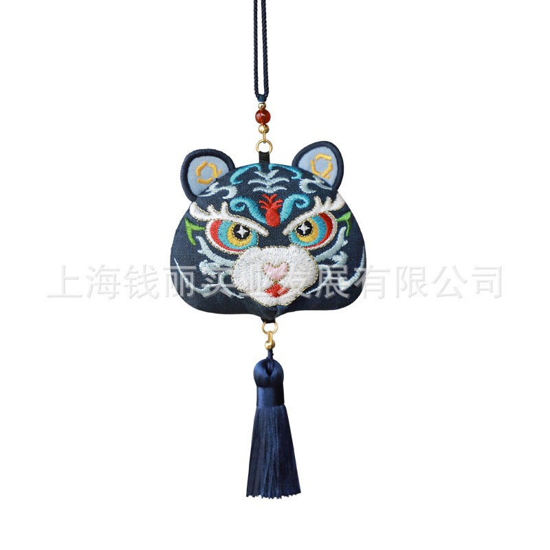 Intangible cultural heritage handmade 12 zodiac sachets