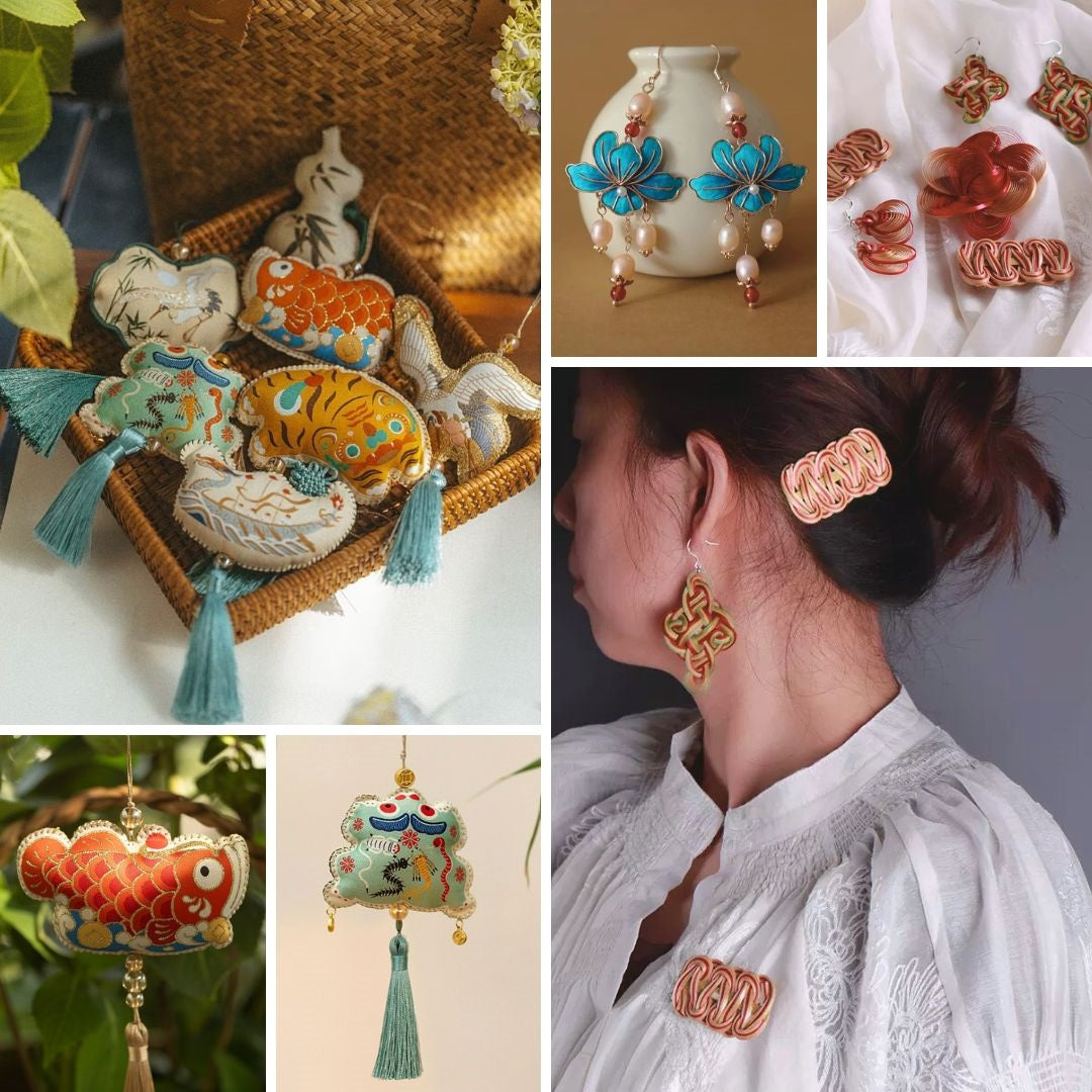 Intangible cultural heritage handmade jewelry