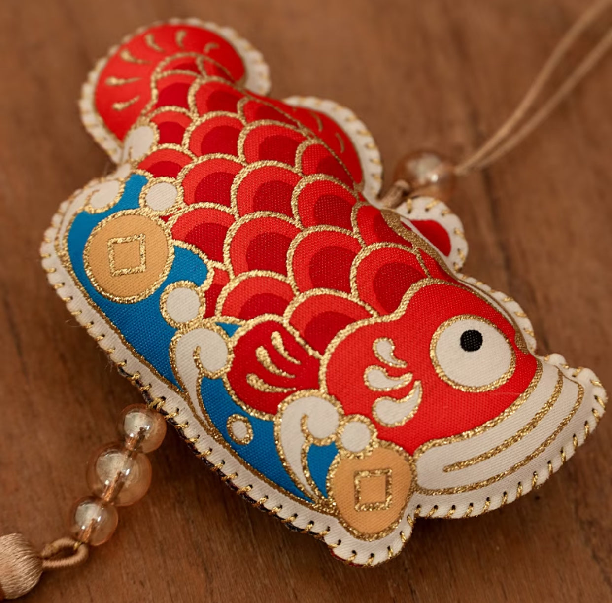 Intangible Cultural Heritage Handmade Goldfish Sachet