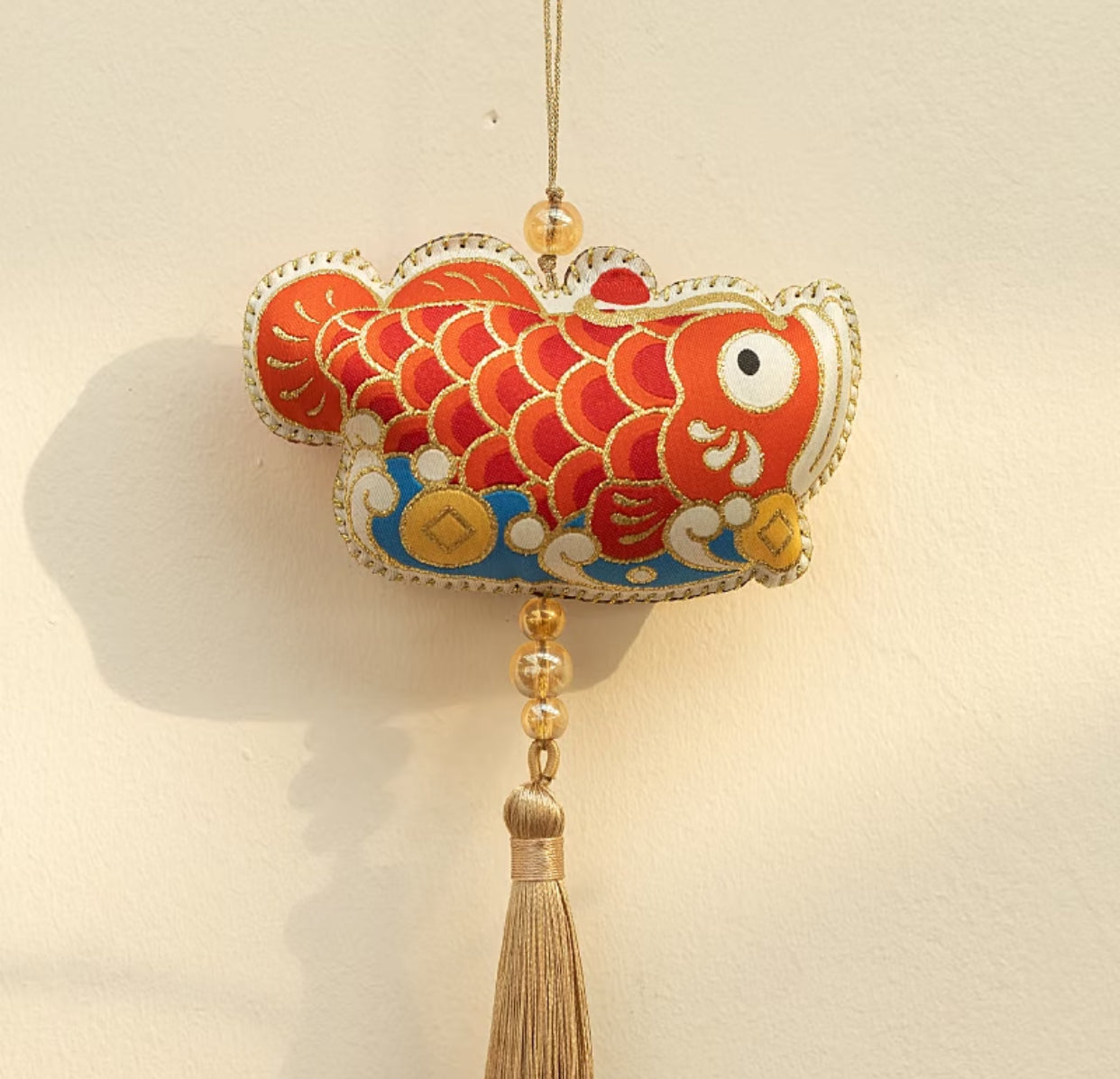 Intangible Cultural Heritage Handmade Goldfish Sachet